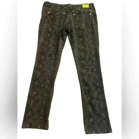 Coogi Women’s Snake Skin Print Pants Size 16 - Picture 3 of 8